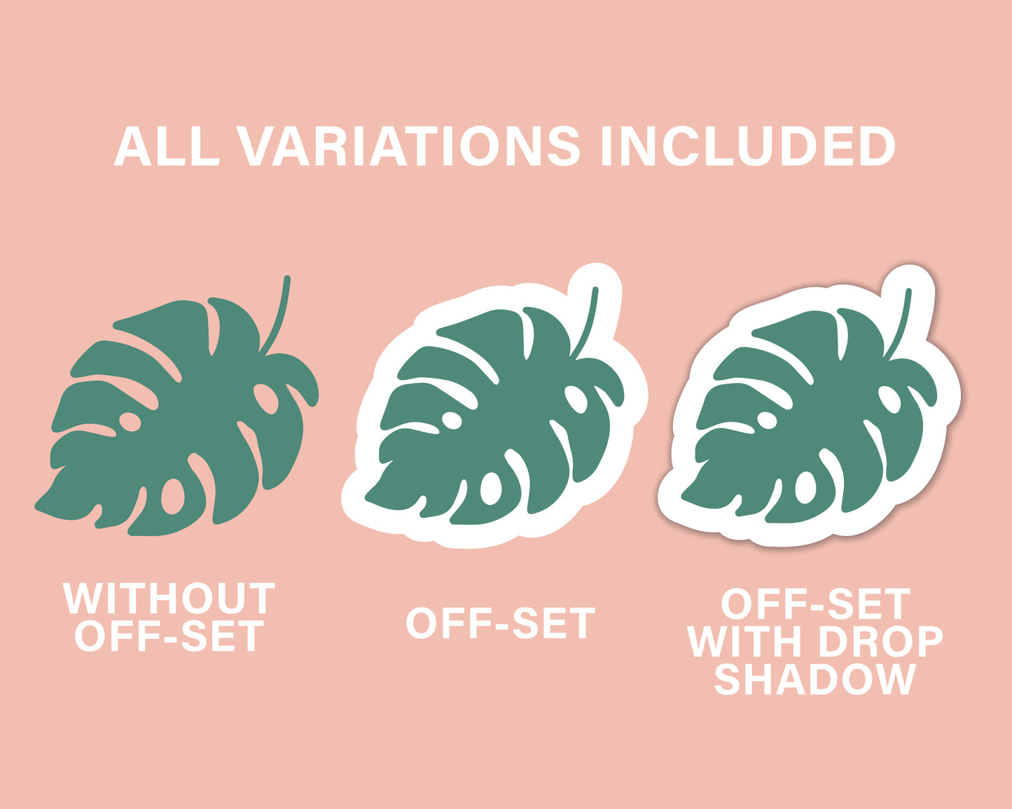 Summer Sticker Sheet PNG | For Sticker Making