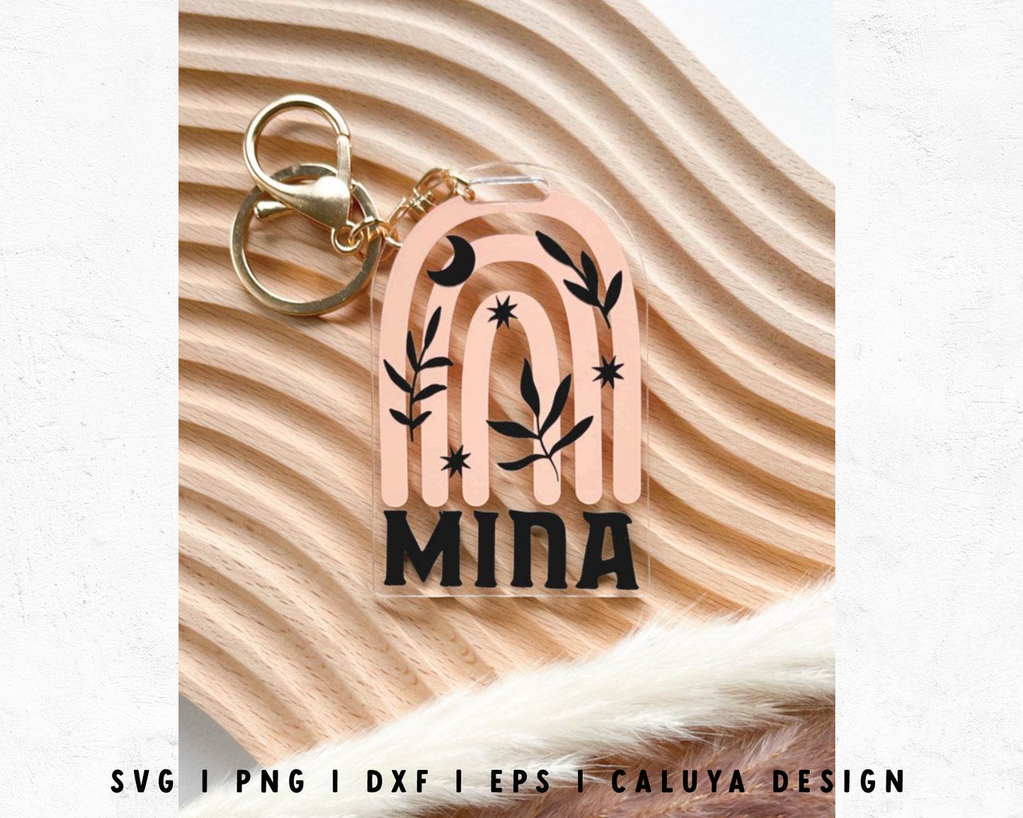 FREE Arched Blank Template SVG | Boho Rainbow SVG