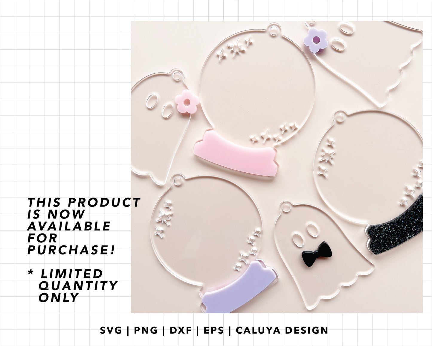 Halloween Acrylic Blank Template