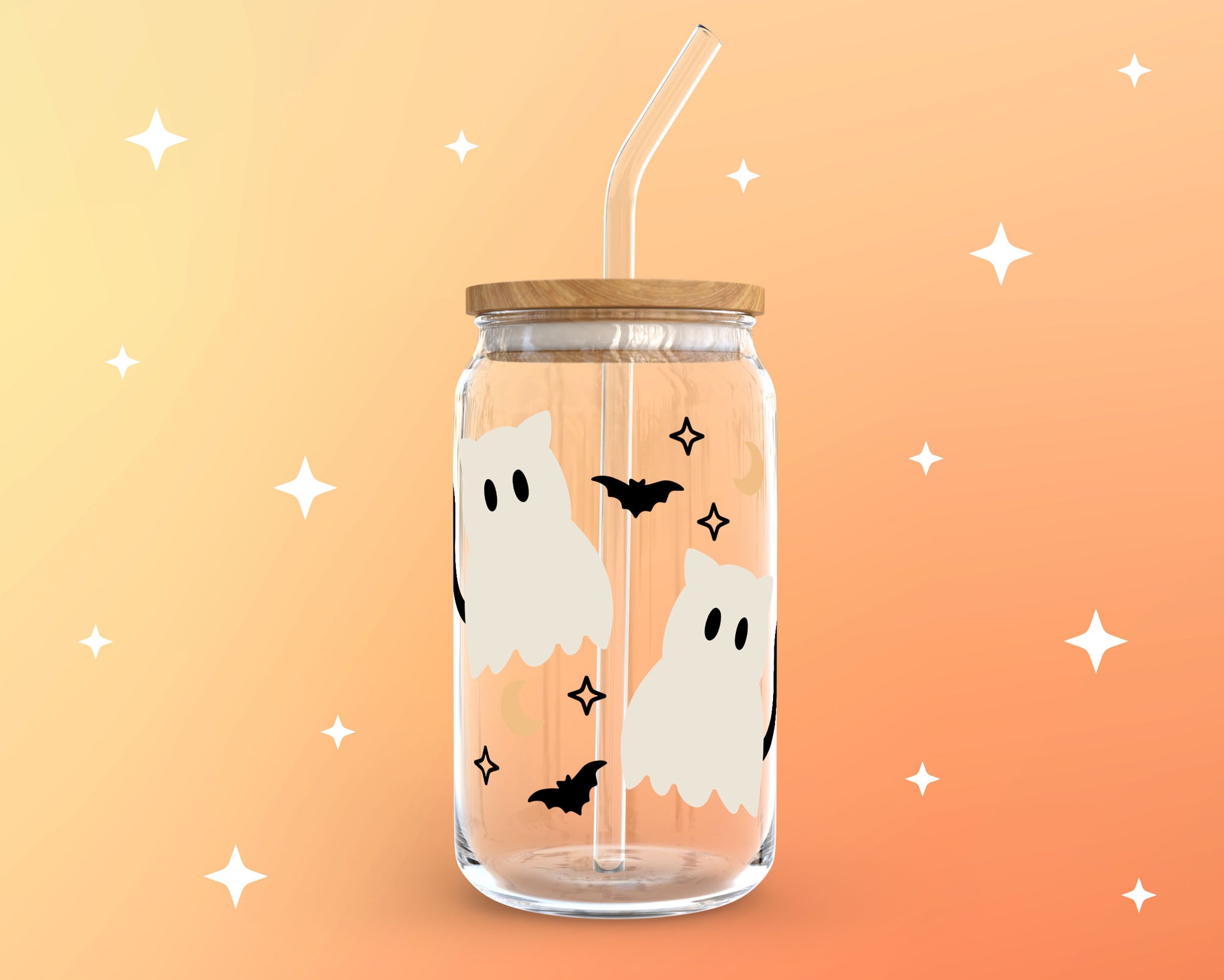 FREE Cute Ghost SVG | Cat Ghost SVG