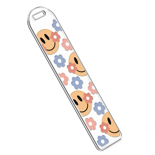 Bookmark UV DTF Decal | Smiley Flower Cheek