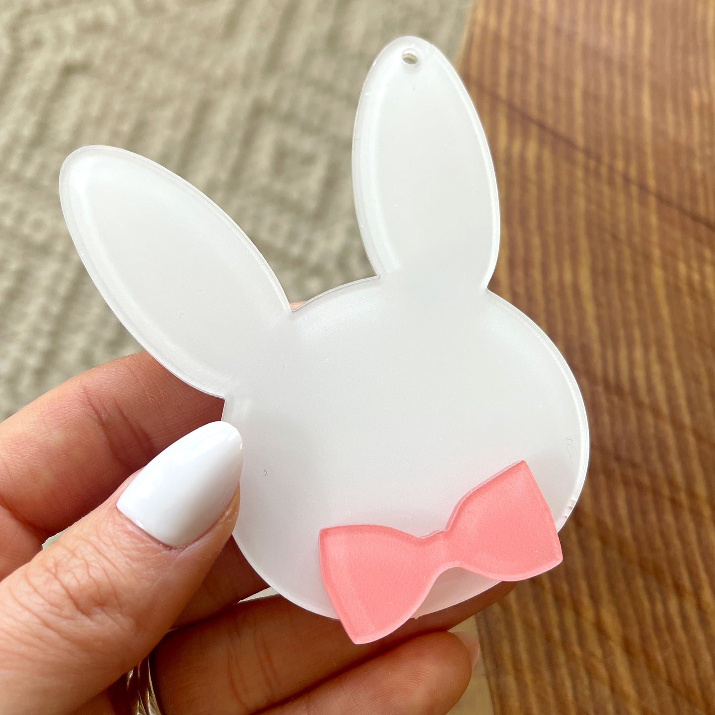 Bunny Shaped Acrylic Blanks
