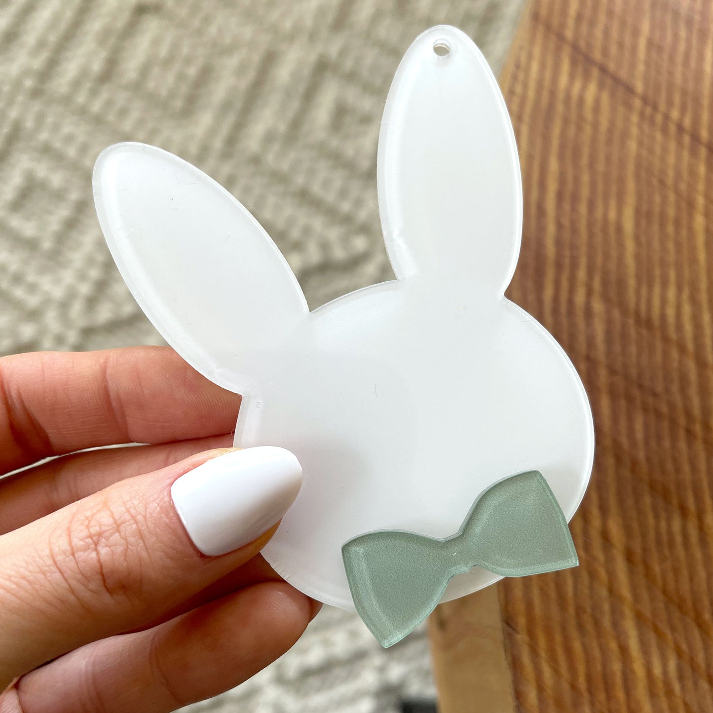 Bunny Shaped Acrylic Blanks