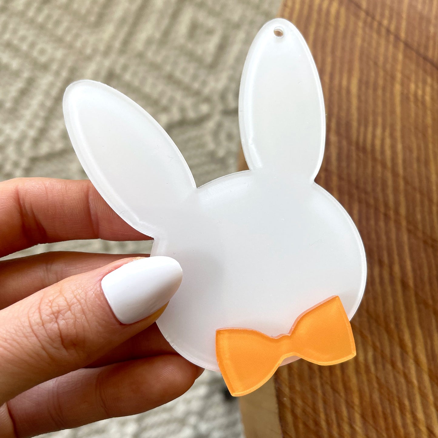 Bunny Shaped Acrylic Blanks