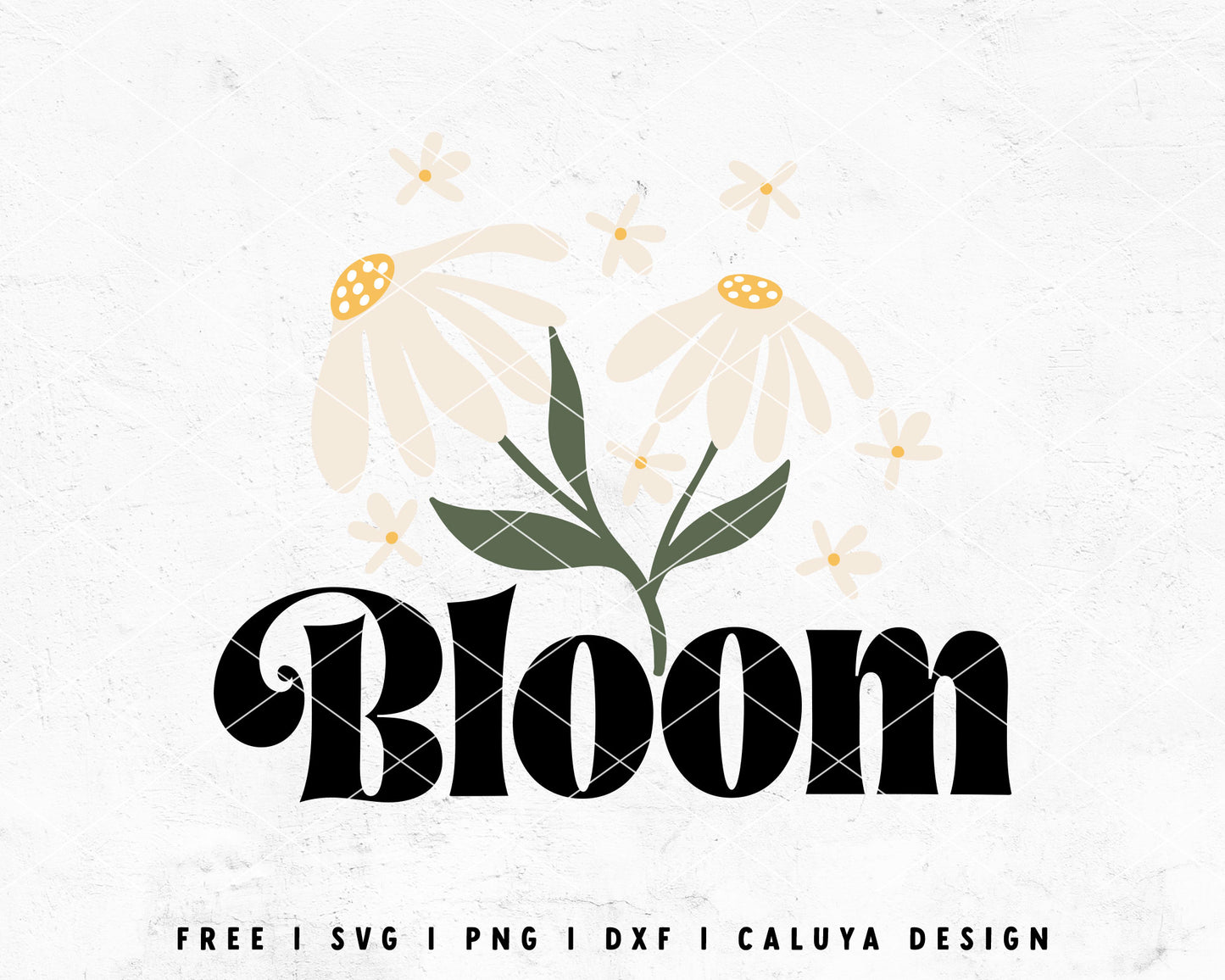 FREE Blooom SVG | Inspirational Quote Matisse SVG Cut File for Cricut, Cameo Silhouette | Free SVG Cut File