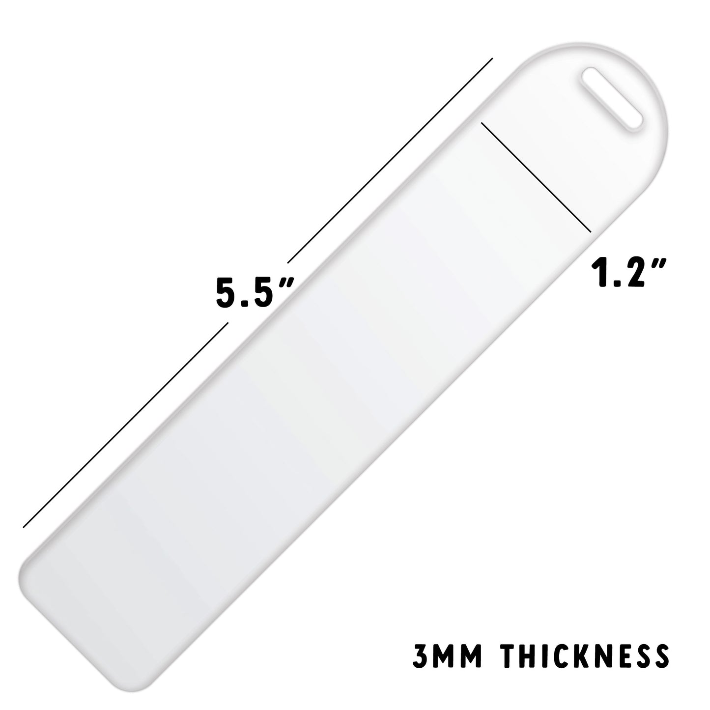 Bookmark Acrylic Blank