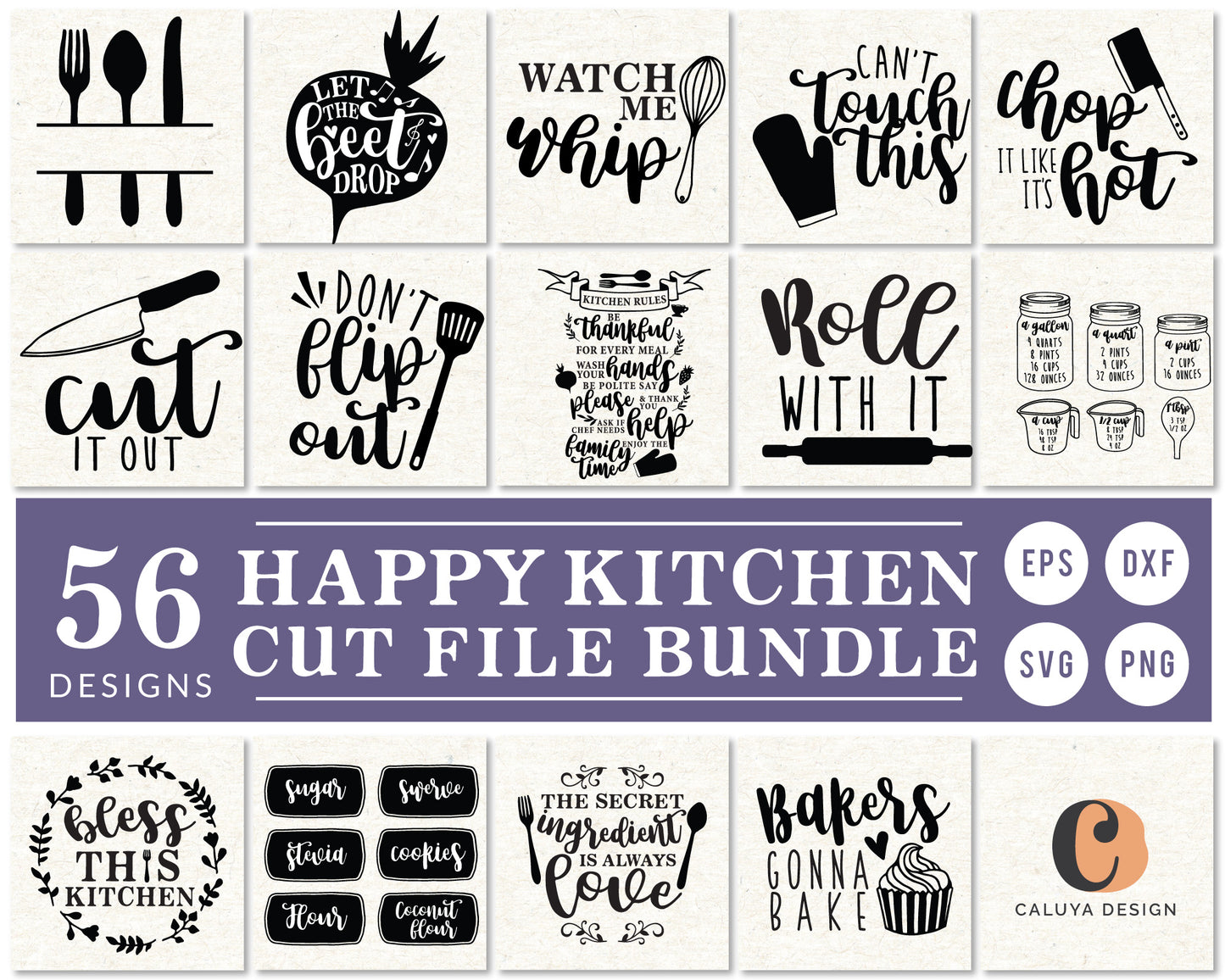 Happy Kitchen SVG Bundle