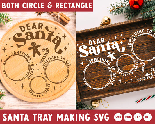 Santa Tray Making Mini SVG Bundle