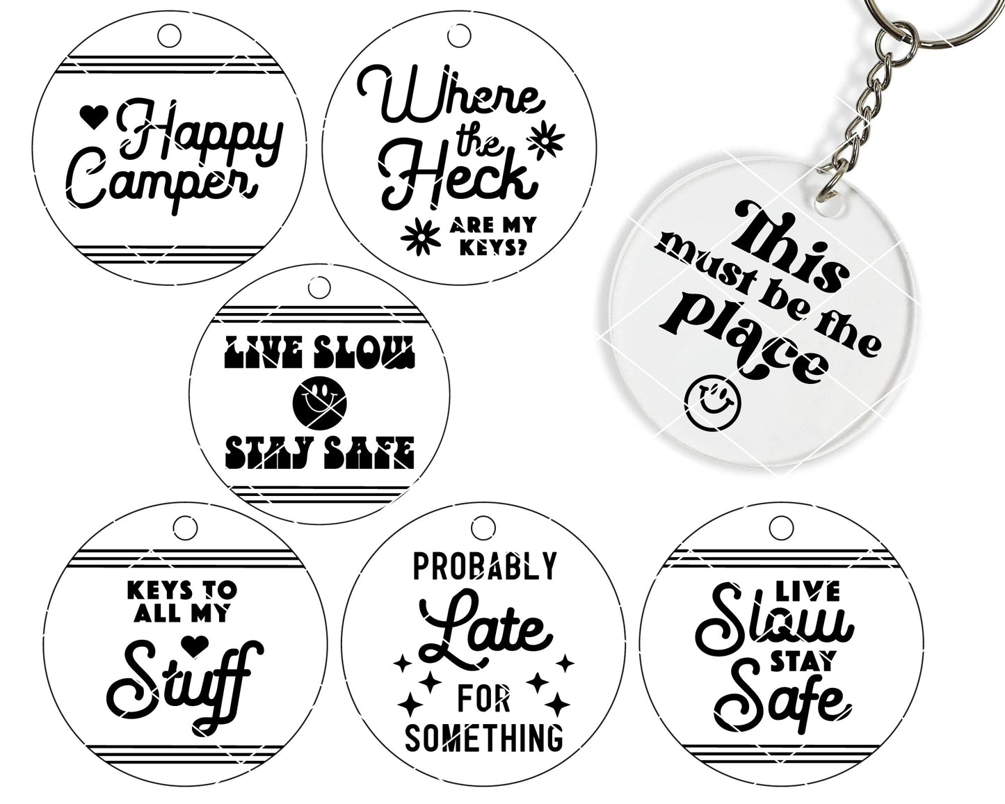 Quote for Key chain Making SVG Mini Bundle