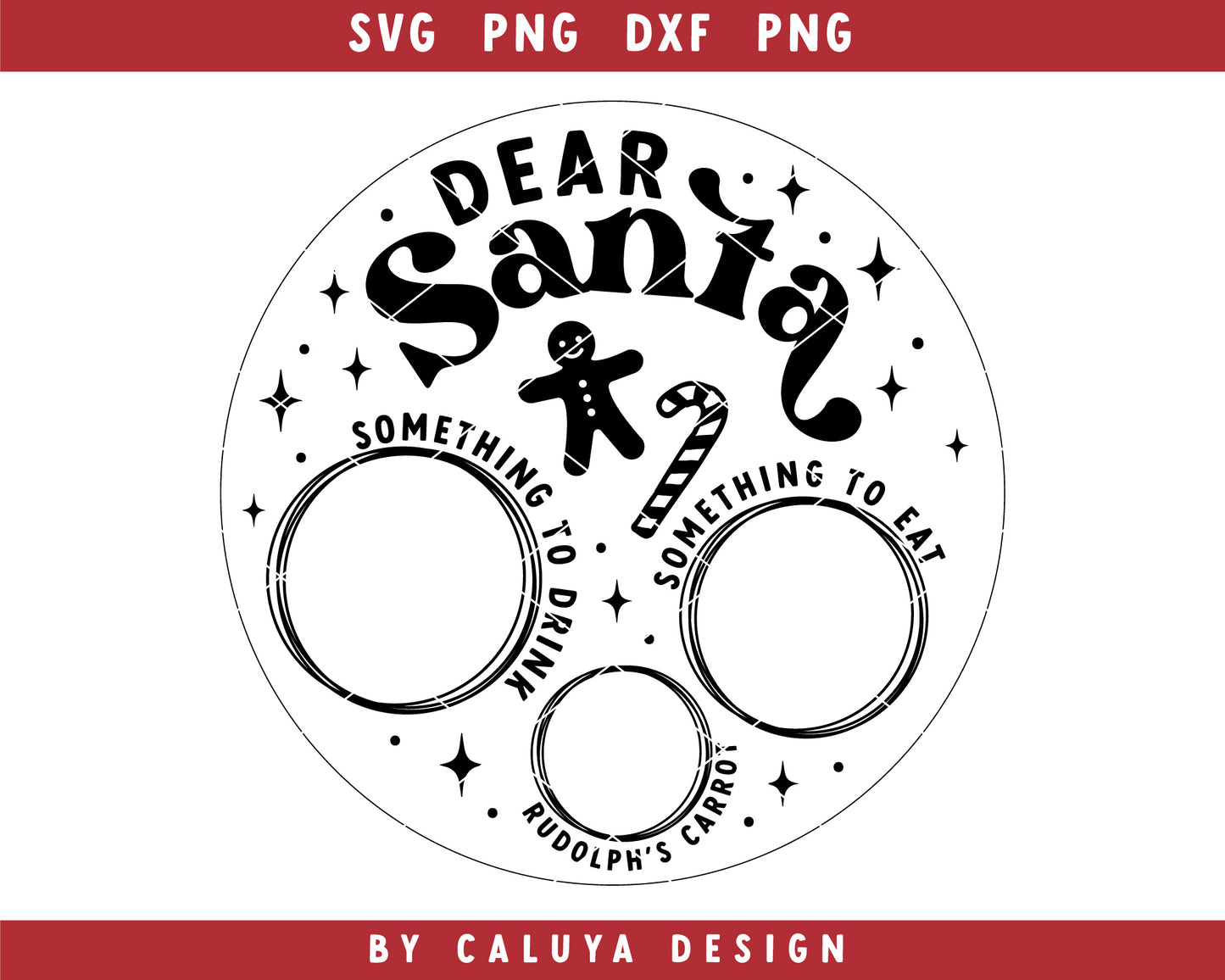 Santa Tray Making Mini SVG Bundle