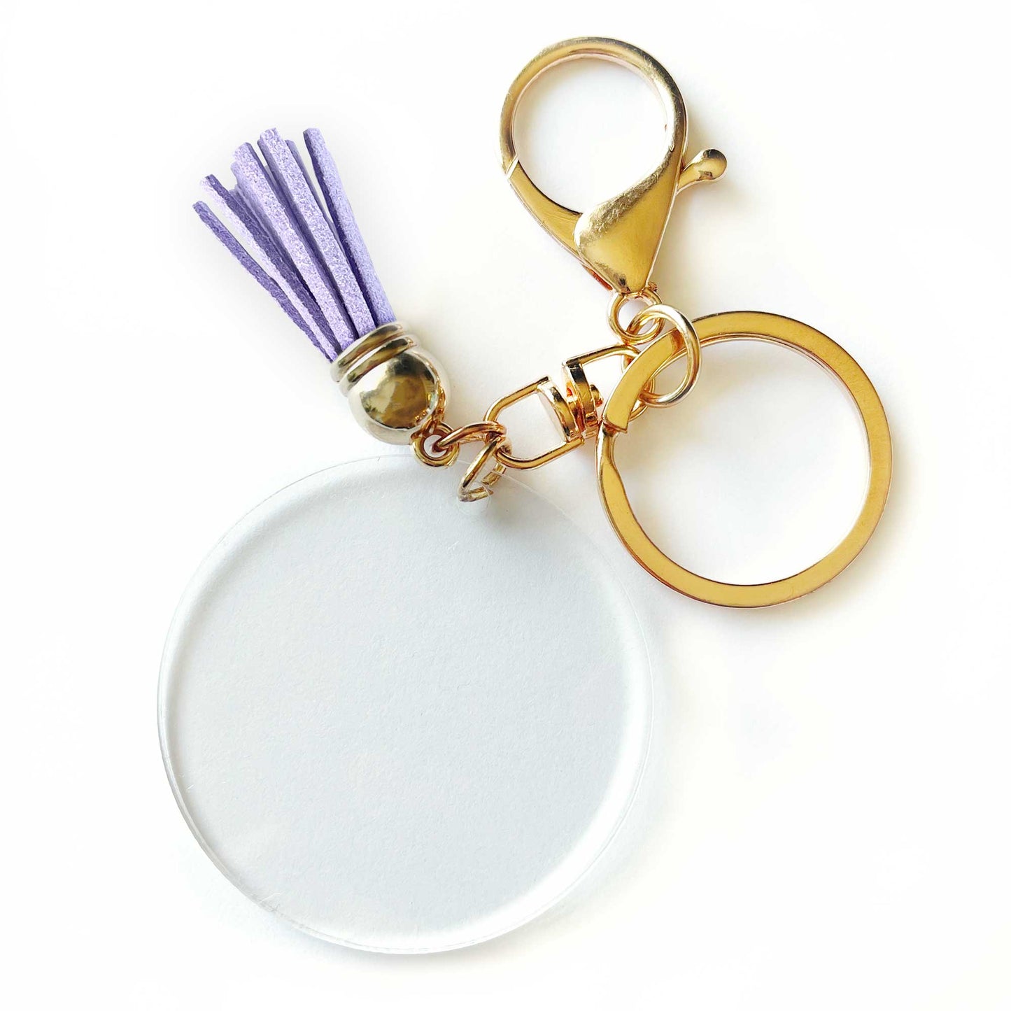 Gold Blank Keychain
