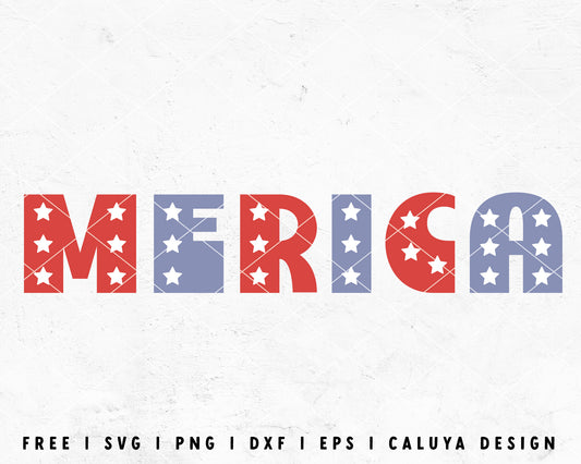 FREE Merica SVG | USA SVG
