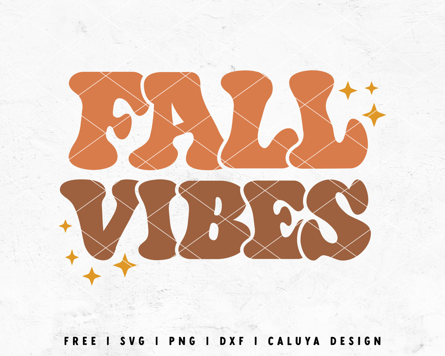 FREE Fall Vibes SVG | Retro Fall SVG