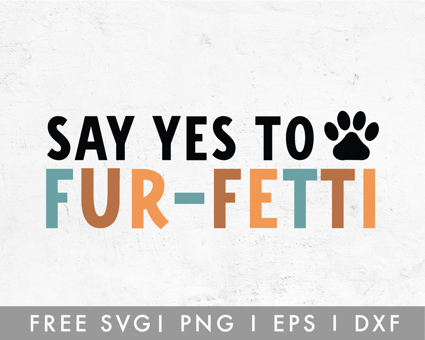 FREE Dog Mom SVG | Dog Paw SVG