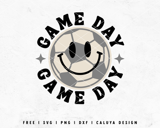 FREE Soccer SVG | Geme Day SVG Cut File for Cricut, Cameo Silhouette | Free SVG Cut File