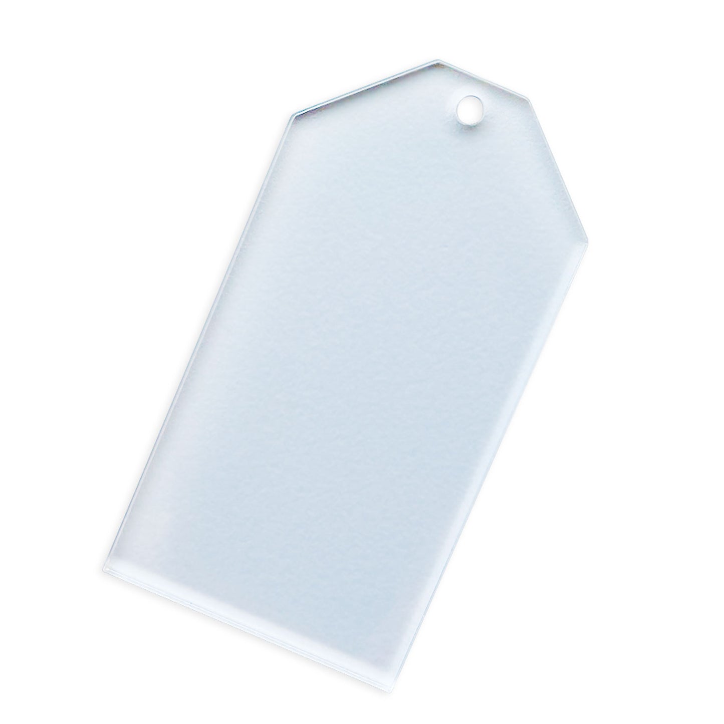 Tag Shaped Blank Acrylic