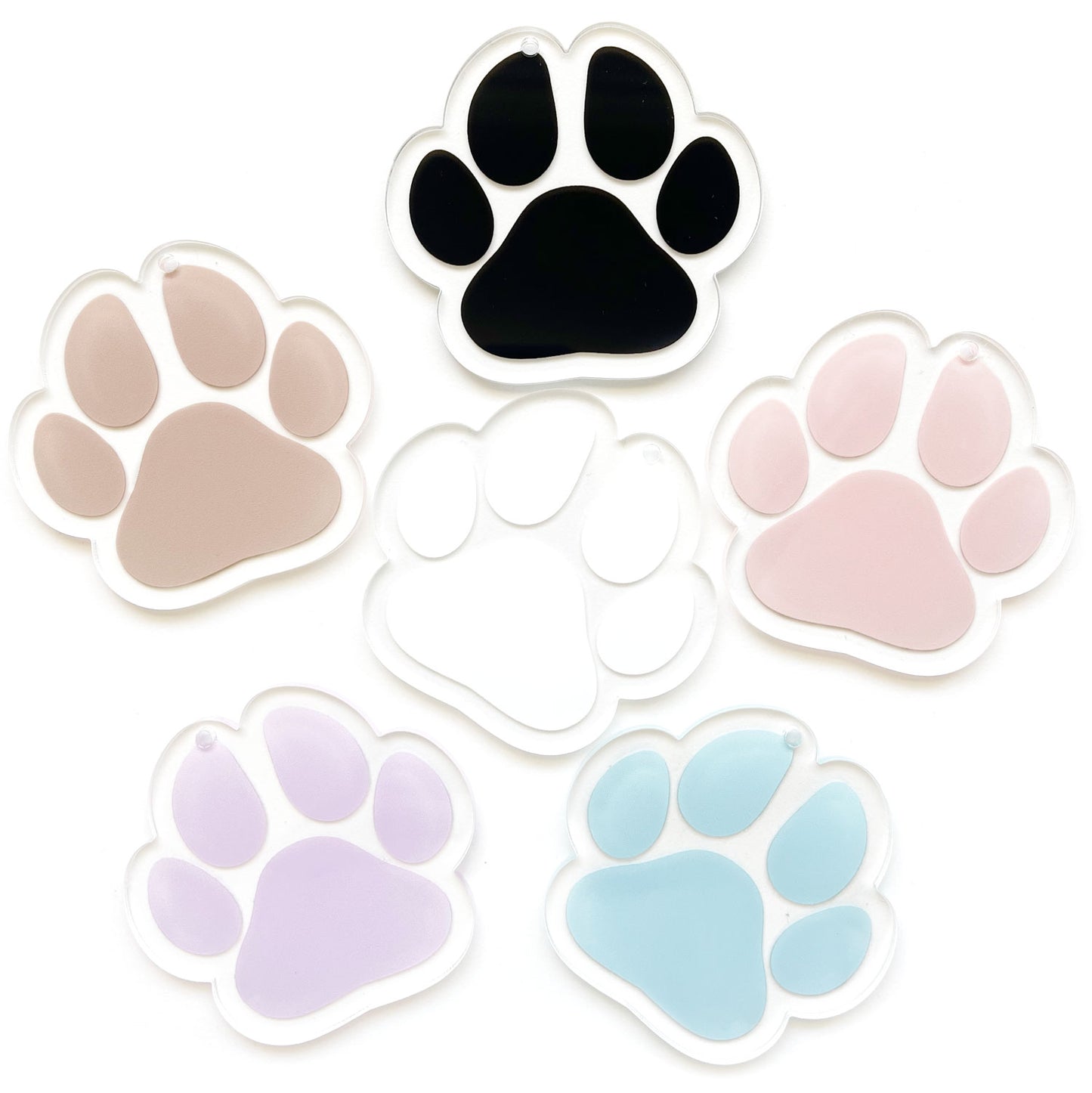 Dog Paw Acrylic Blank