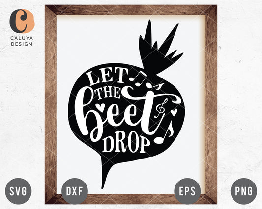 Let The Beet Drop SVG