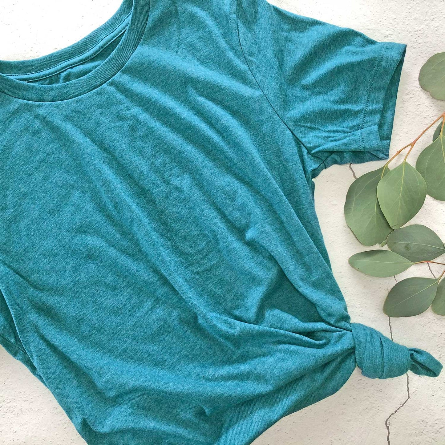 Ladies Tag-Less Tee Bluebird