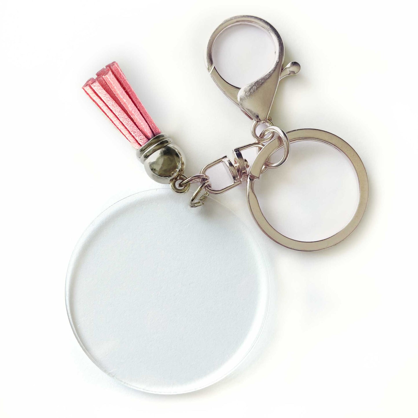 Silver Blank Keychain