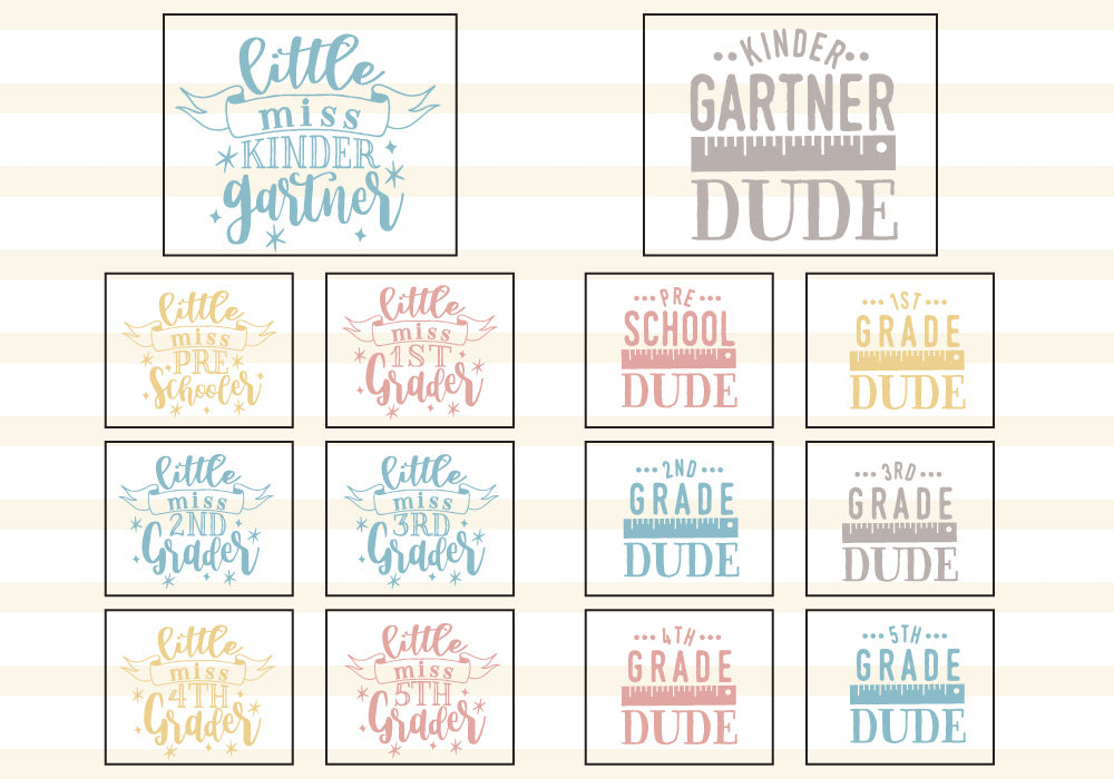 Back to School SVG Bundle | 50 Pack