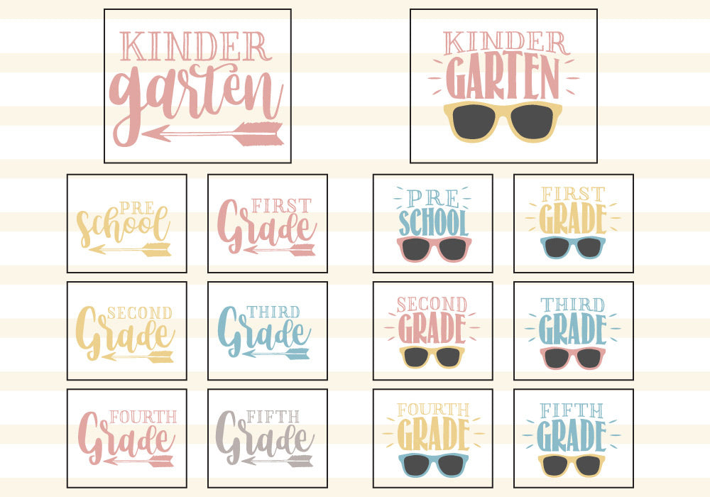 Back to School SVG Bundle | 50 Pack