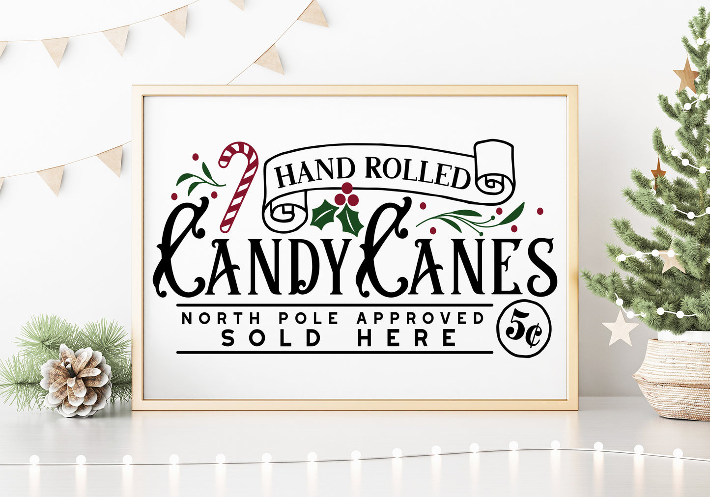 Vintage Christmas Sign Making SVG Bundle | 20 Pack