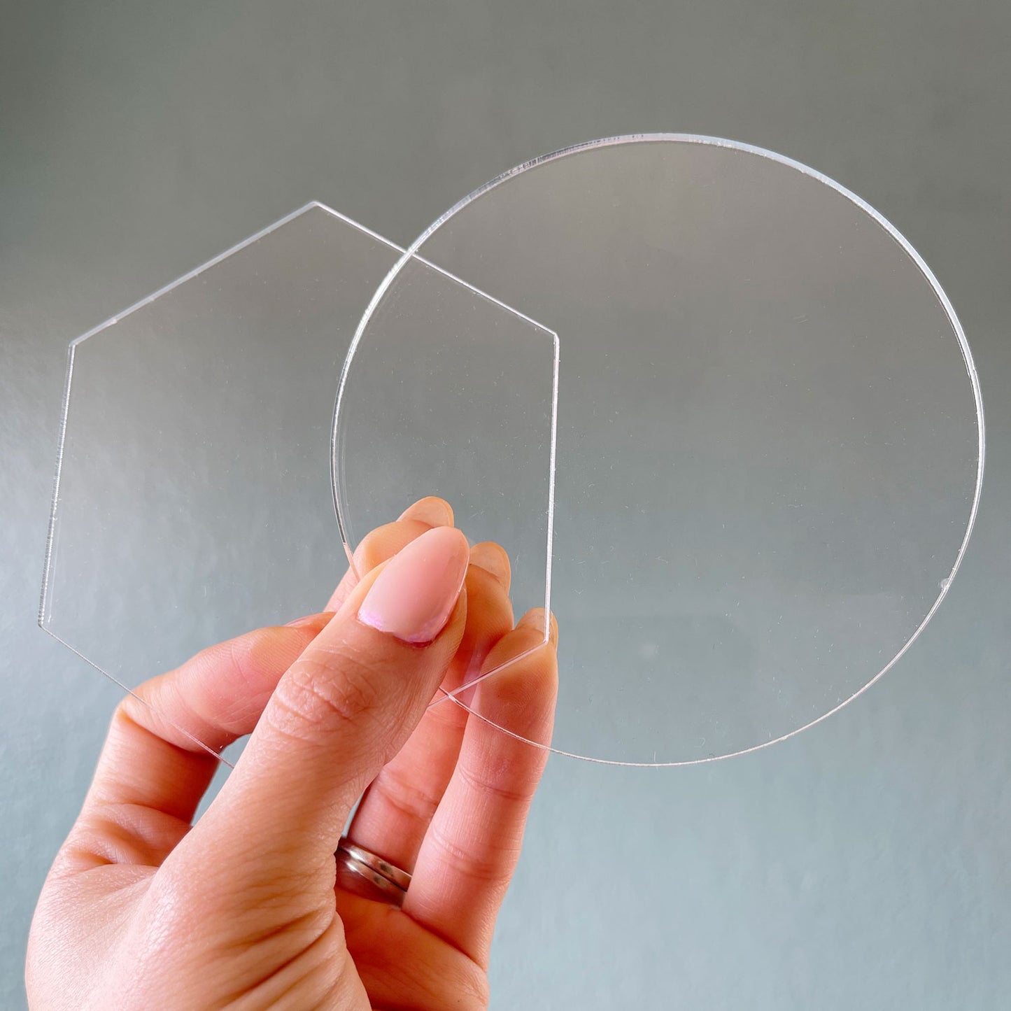 4 Inch Clear Acrylic