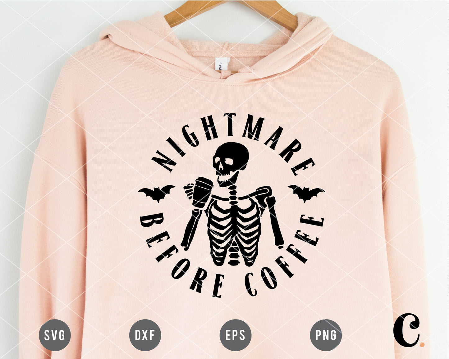 Nightmare Before Coffee SVG