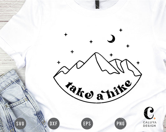 Take A Hike SVG Cut FIle