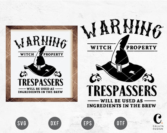 Warning With Property Sign SVG