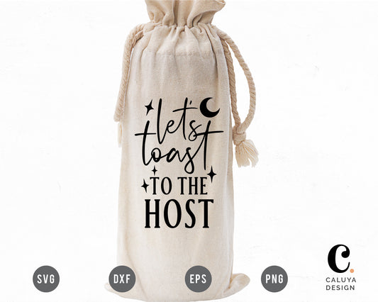 Let's Toast To The Host SVG