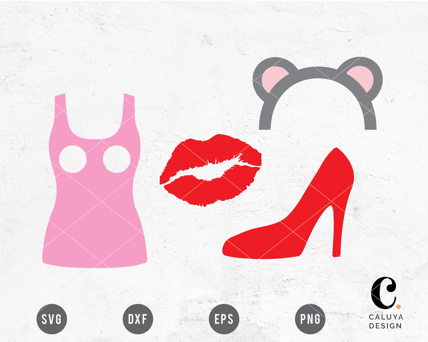 Mean Girls Inspired Confetti & Garland SVG