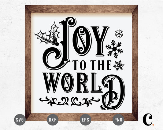 Joy To The World SVG