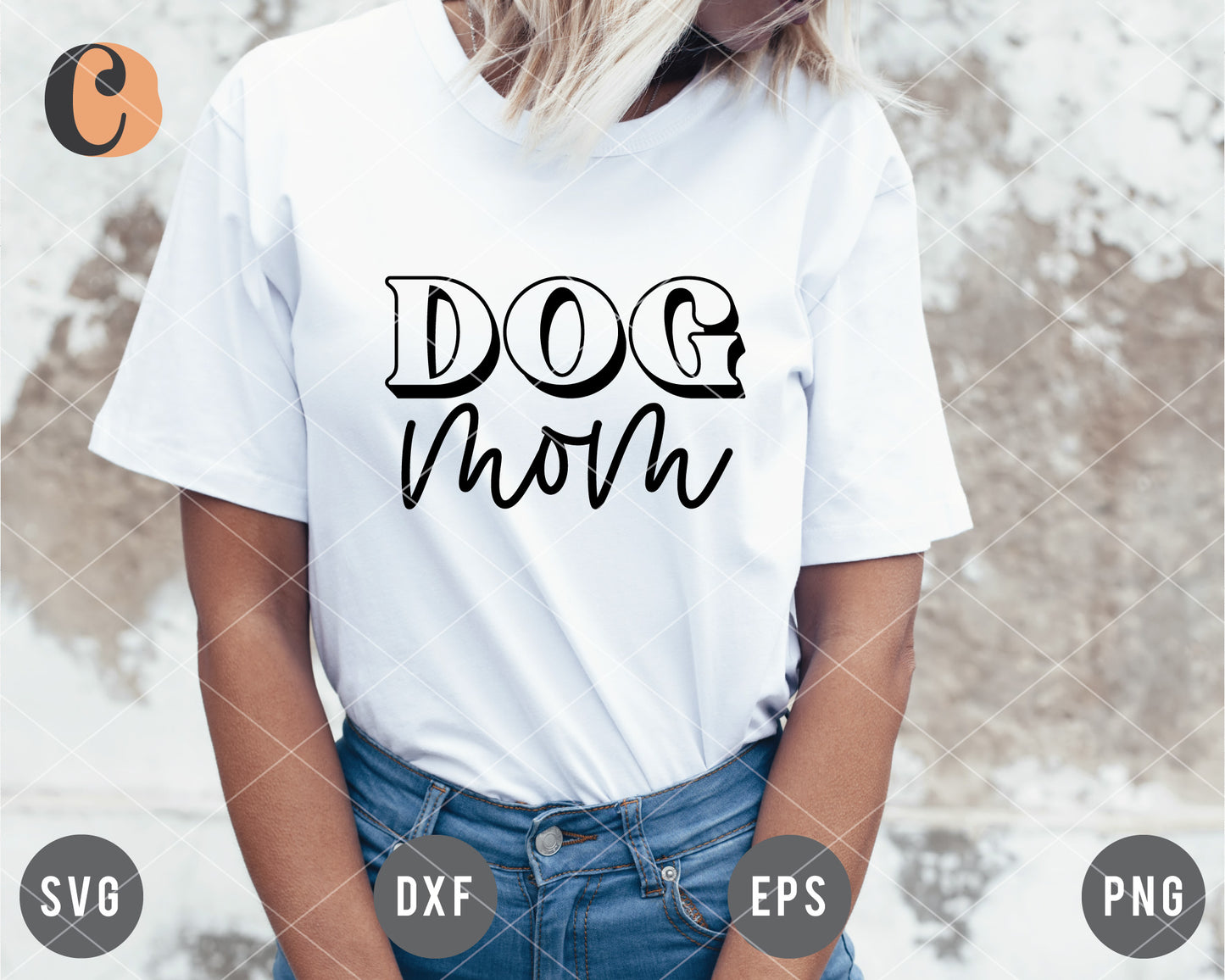 Dog Mom SVG