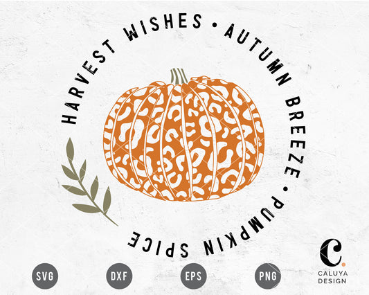 Harvest Wishes, Autumn Breeze SVG