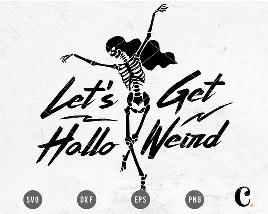 Let's Get Halloweird SVG