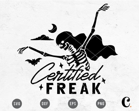 Certified Freak SVG