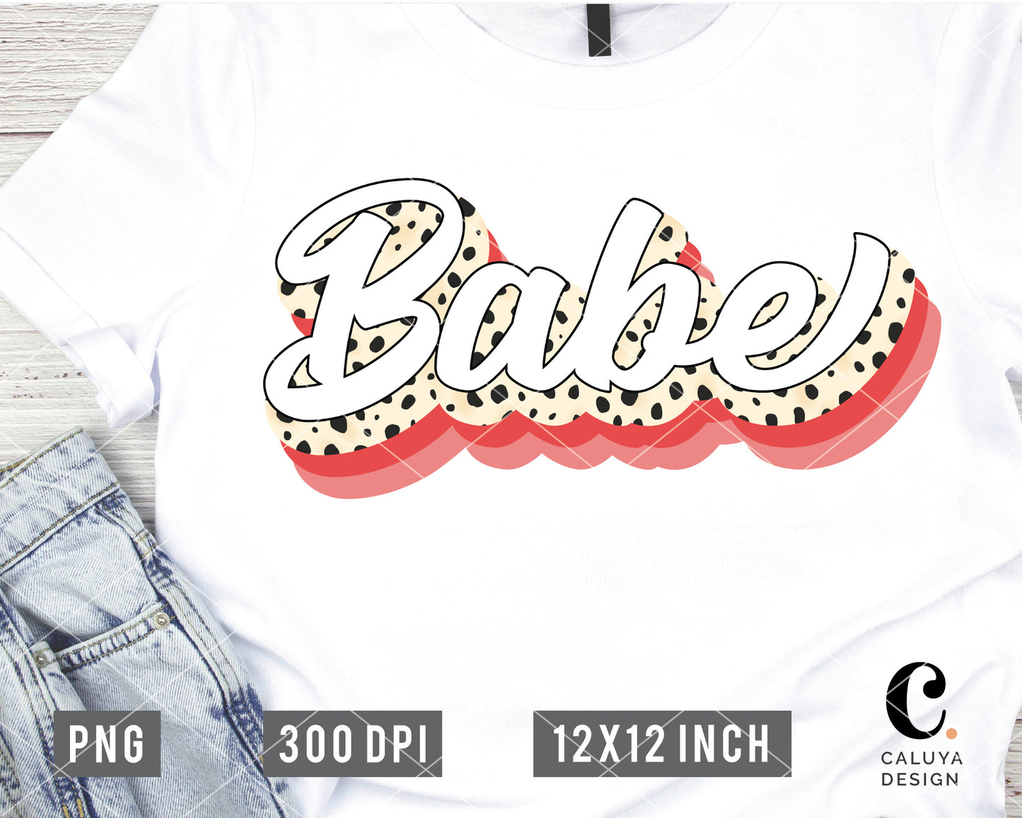 Babe Leopard Sublimation