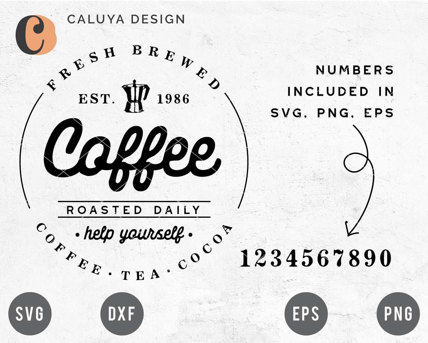 Coffee Farmhouse Sign SVG