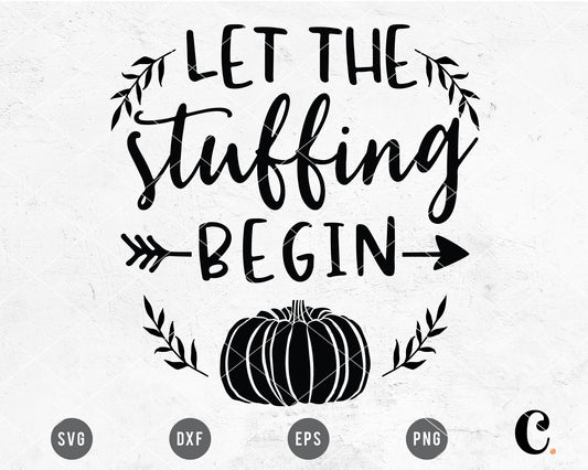 Let The Stuffing Begin SVG