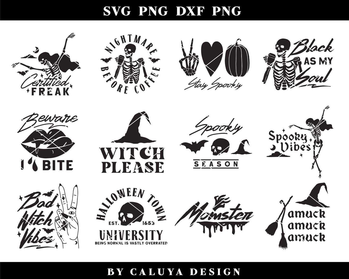 Halloween Tee Making SVG Bundle | 25 Pack