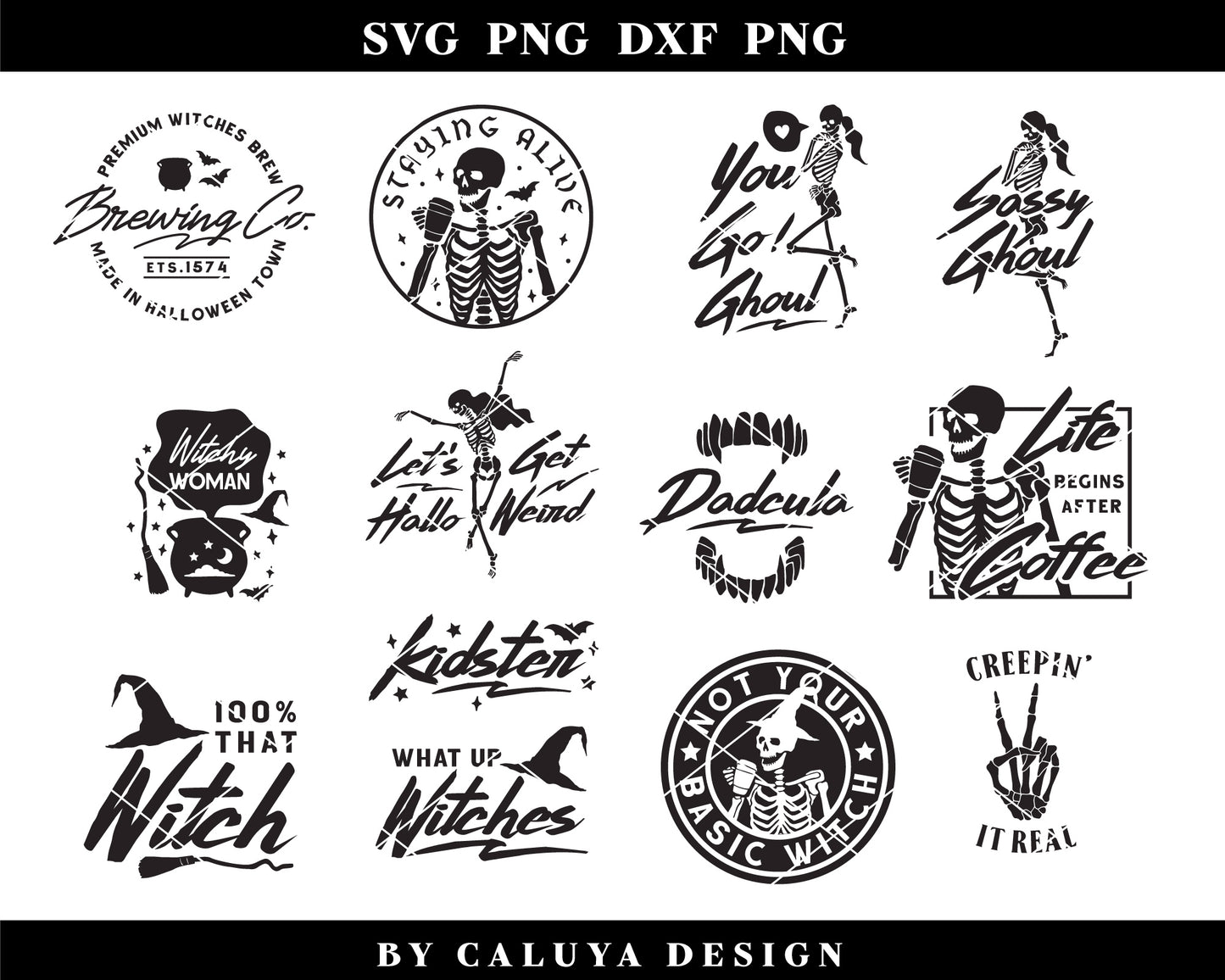 Halloween Tee Making SVG Bundle | 25 Pack