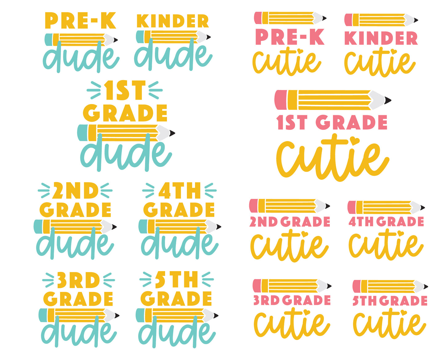 Back To School SVG Bundle | 42 Pack