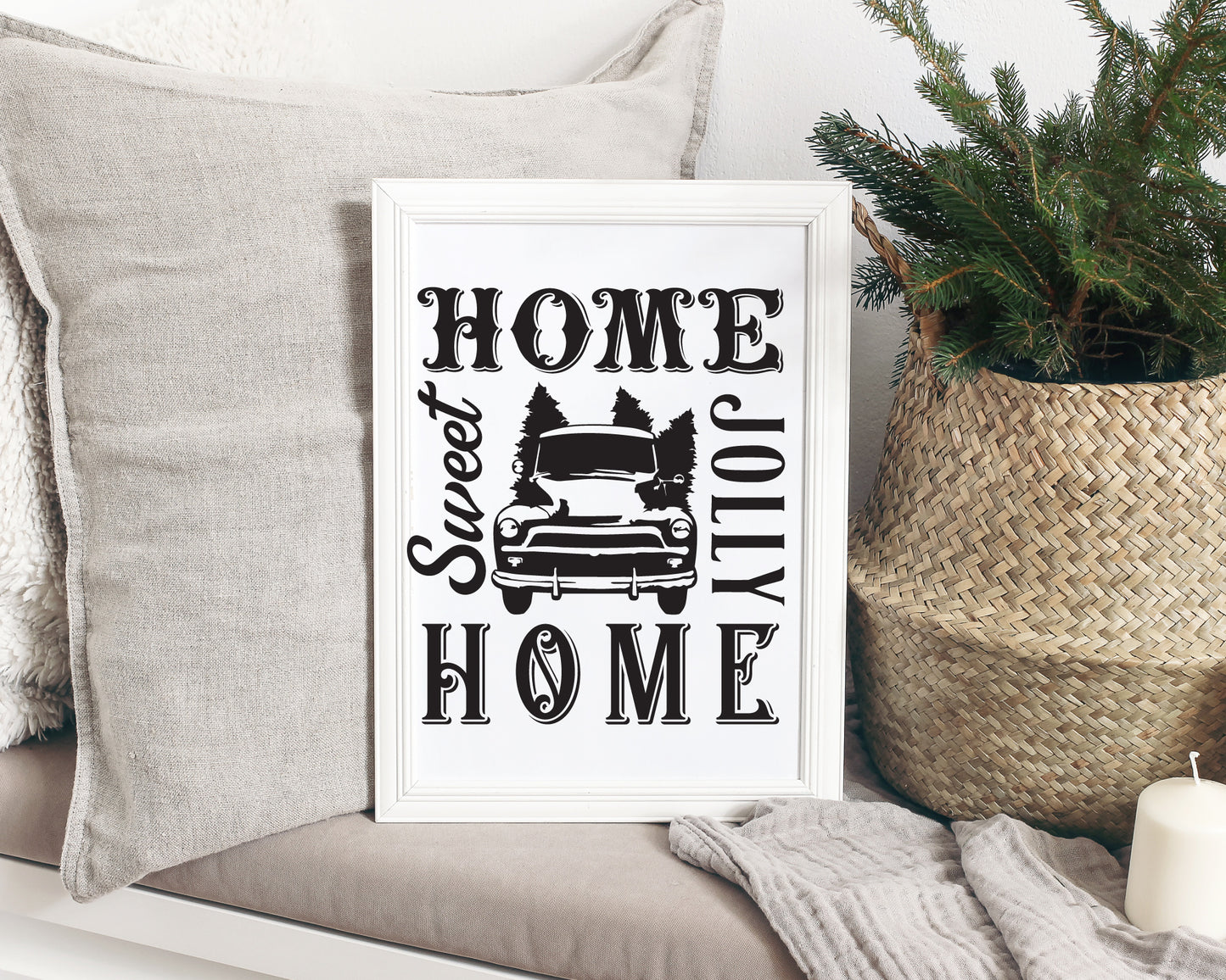 Vintage Christmas Sign Making SVG Bundle Vol.2