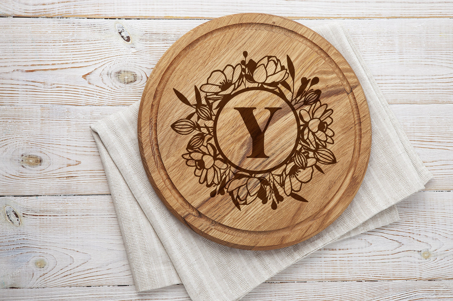 Floral Monogram SVG Bundle | 27 Pack