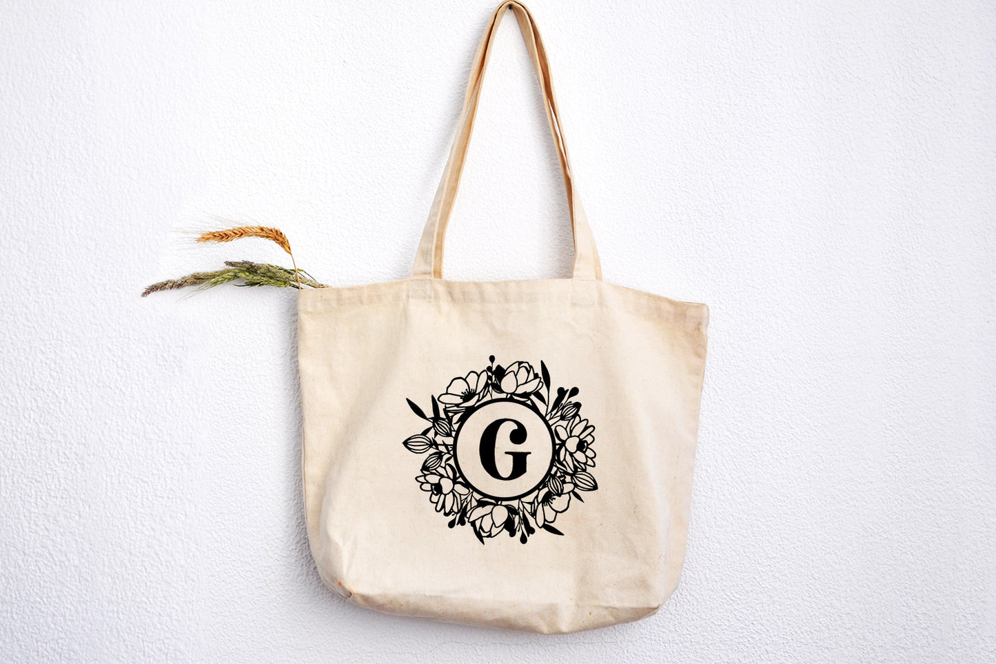 Floral Monogram SVG Bundle | 27 Pack