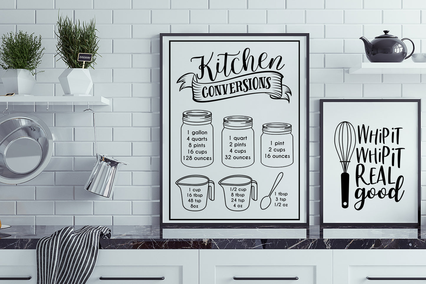 Kitchen Sign Making SVG Bundle | 25 Pack