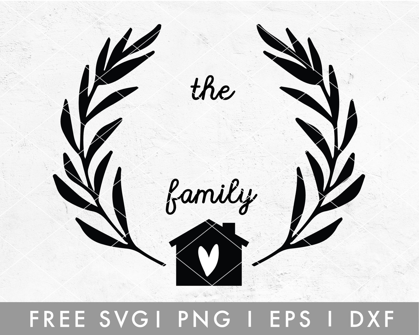 Free Farmhouse Home Monogram SVG