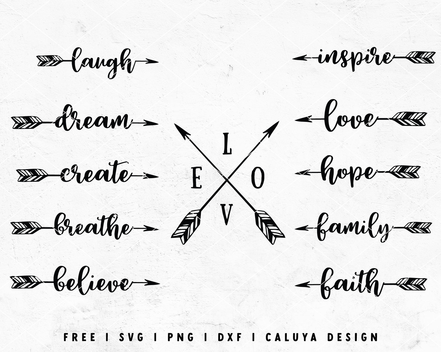 FREE Arrow SVG | Letter SVG Cut File for Cricut, Cameo Silhouette | Free SVG Cut File